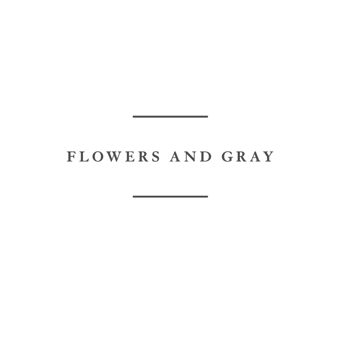 Design de Logo par sunmoon pour Flowers and Gray | Design #11774068