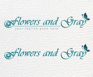 Logo Design by Sharmistha for Flowers and Gray | Design #11794983