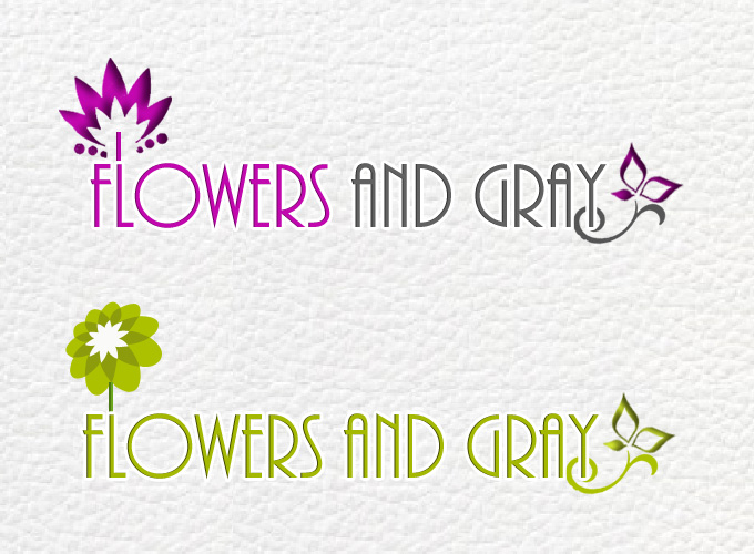 Diseño de Logo por Sharmistha para Flowers and Gray | Diseño #11795273