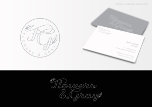 Diseño de Logo por maria-kaz para Flowers and Gray | Diseño: #11848689