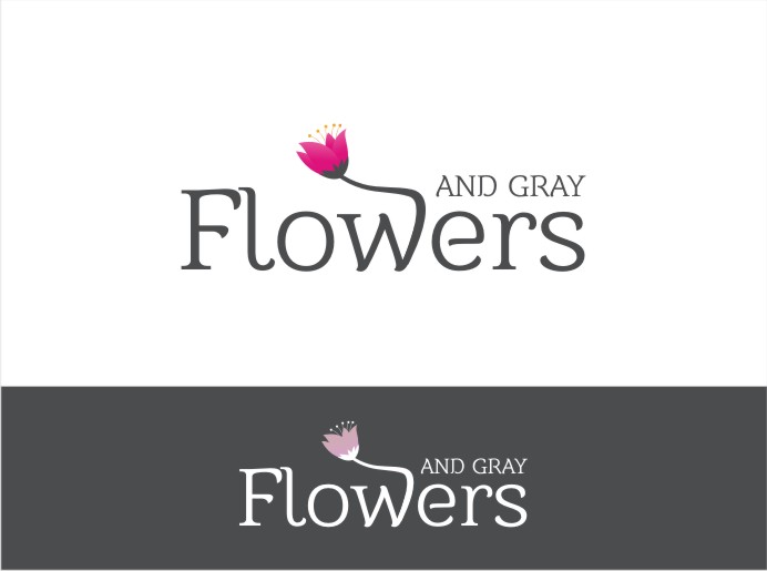 Diseño de Logo por creative.bugs para Flowers and Gray | Diseño #11778868