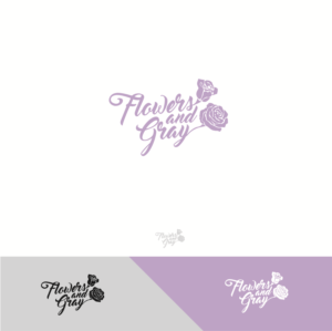 Logo Design by Jamie Designs for Flowers and Gray | Design #11777657