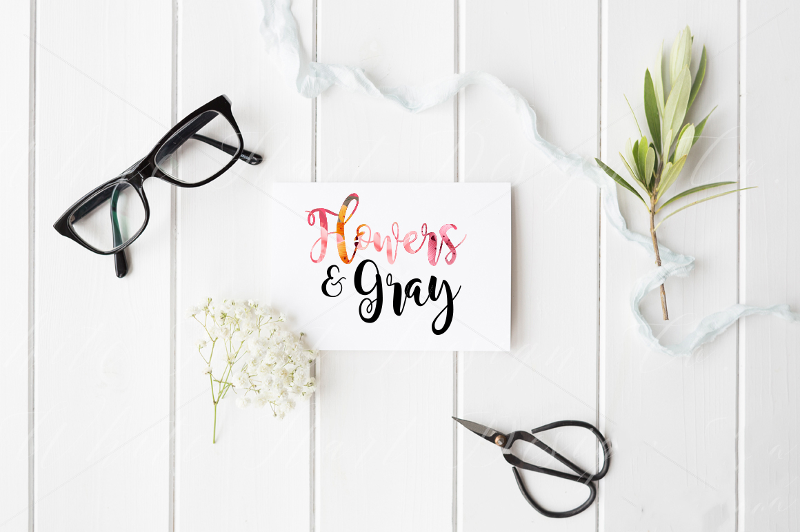 Logo Design by Karolkacloud for Flowers and Gray | Design #11808654
