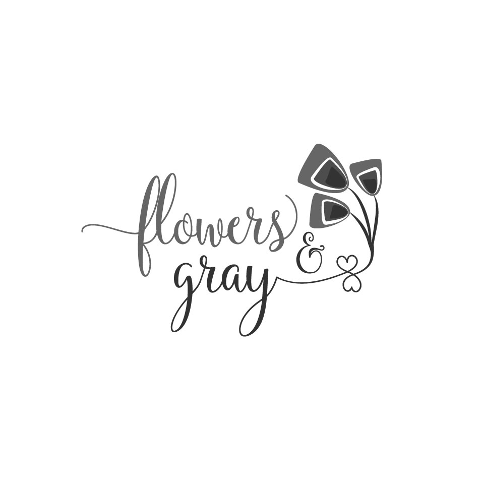 Diseño de Logo por designstarla para Flowers and Gray | Diseño #11873596