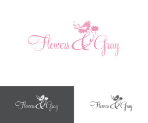 Diseño de Logo por prodesigns99 para Flowers and Gray | Diseño: #11805263