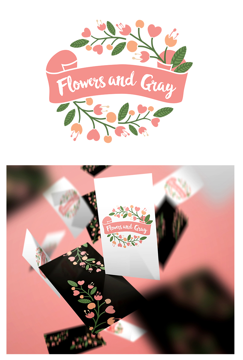 Diseño de Logo por Fk_Design para Flowers and Gray | Diseño #11859779