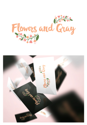Logo Design by Fk_Design for Flowers and Gray | Design: #11859780