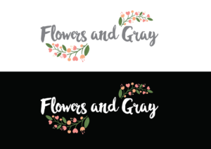 Diseño de Logo por Fk_Design para Flowers and Gray | Diseño: #11863685