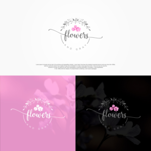 Flowers and Gray  | Diseño de Logo por sushsharma99