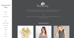 Logo Design by Art creators for Flowers and Gray | Design: #11788621
