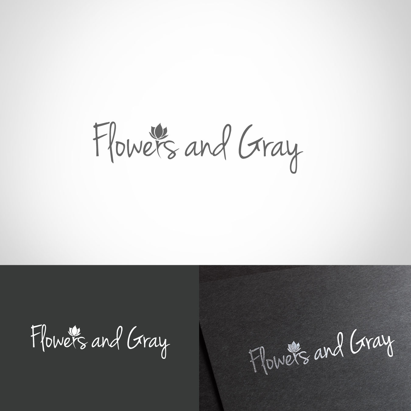 Diseño de Logo por Art creators para Flowers and Gray | Diseño #11813347