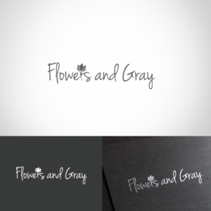 Diseño de Logo por Art creators para Flowers and Gray | Diseño: #11813347