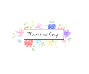 Logo Design by tsmraiya for Flowers and Gray | Design: #11829684