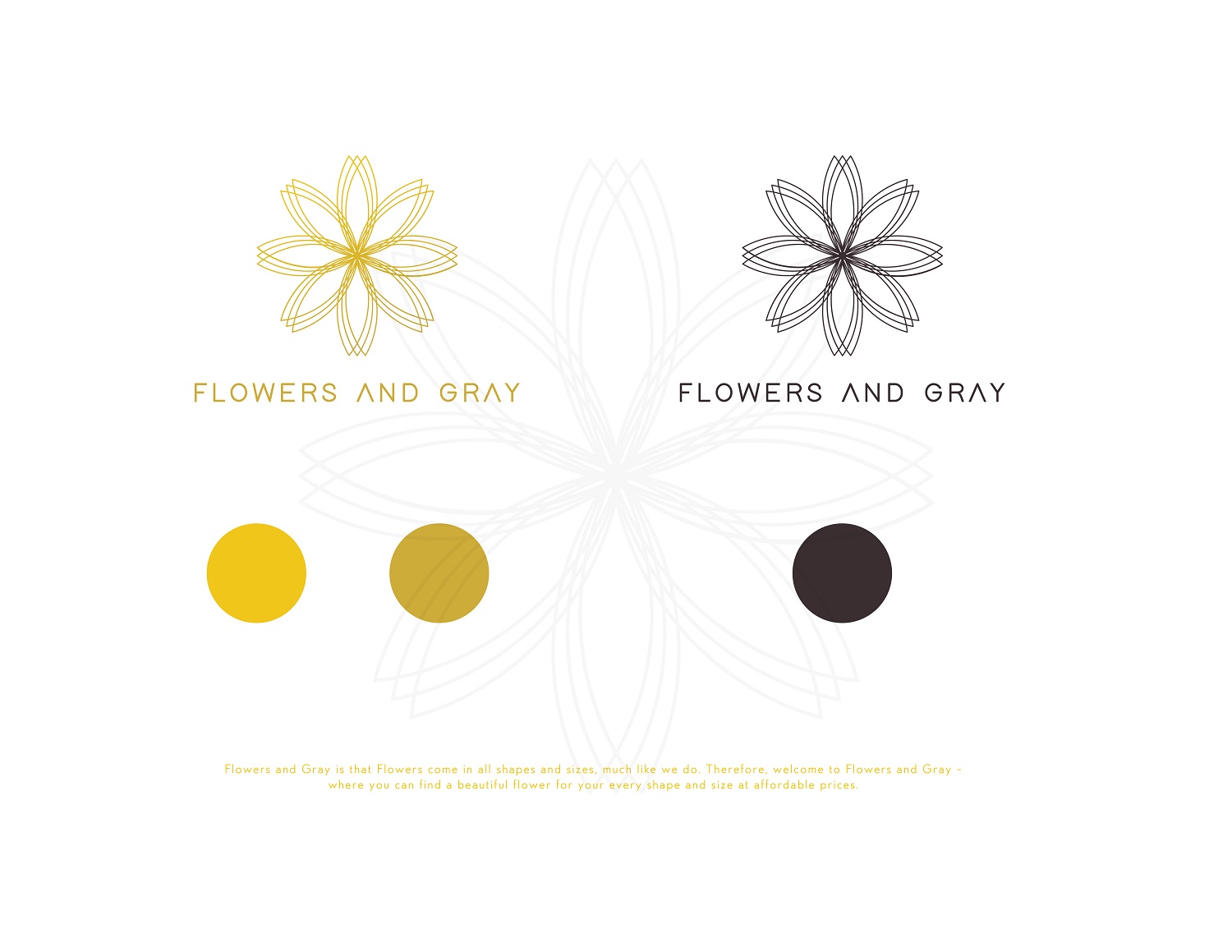 Design de Logo par NSA pour Flowers and Gray | Design #11869211