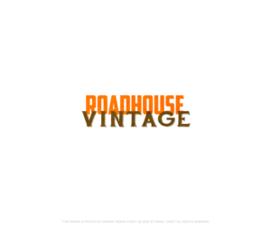 Diseño de Logo por Daniel Caso Design para Roadhouse Vintage | Diseño: #11853766
