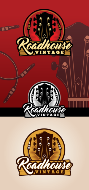 Diseño de Logo por Veronica Dan para Roadhouse Vintage | Diseño: #11867758