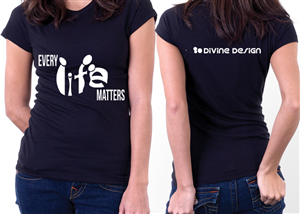 T-shirt Design Project-Life Matters Charity | Diseño de Camiseta por Katala