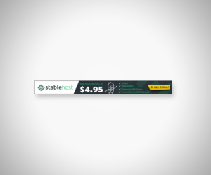 Banner Ad Design by neboica for StableHost.com | Design: #11774950
