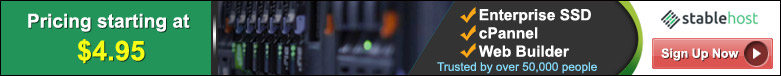 Banner Ad Design by DesignXyz for StableHost.com | Design #11825280