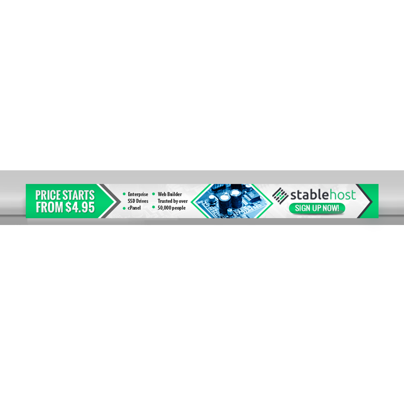 Banner Ad Design by debdesign for StableHost.com | Design #11793956