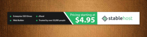 Banner Ad Design by aspiremedia for StableHost.com | Design: #11780227