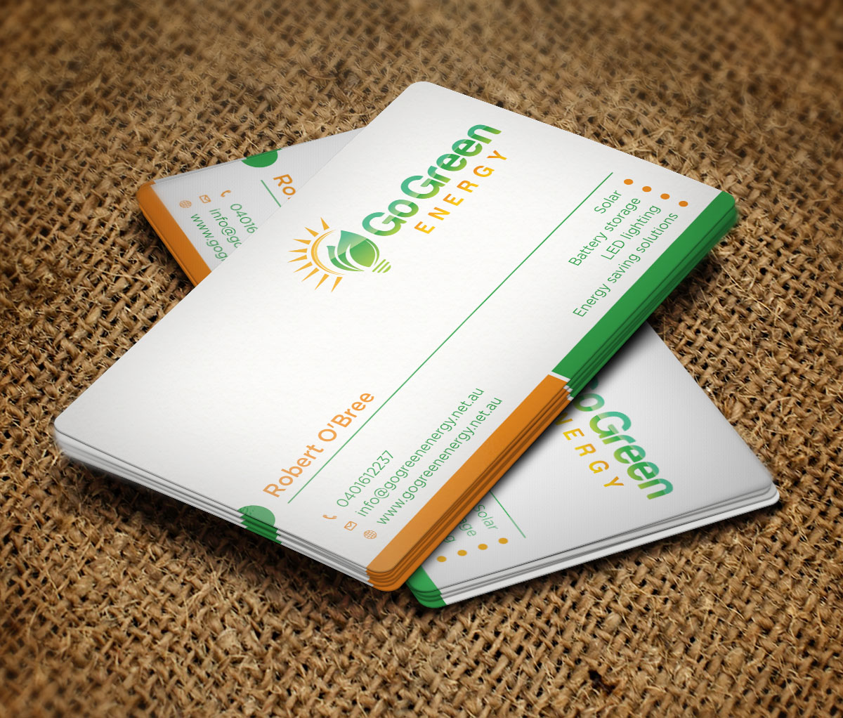 Business Card Design by Verified artistry (Design garden) for this project | Design #11792136
