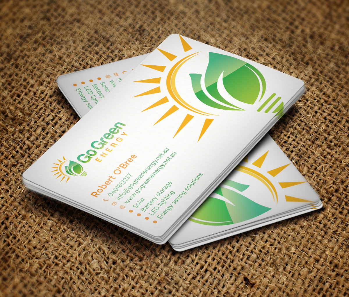 Business Card Design by Verified artistry (Design garden) for this project | Design #11792139