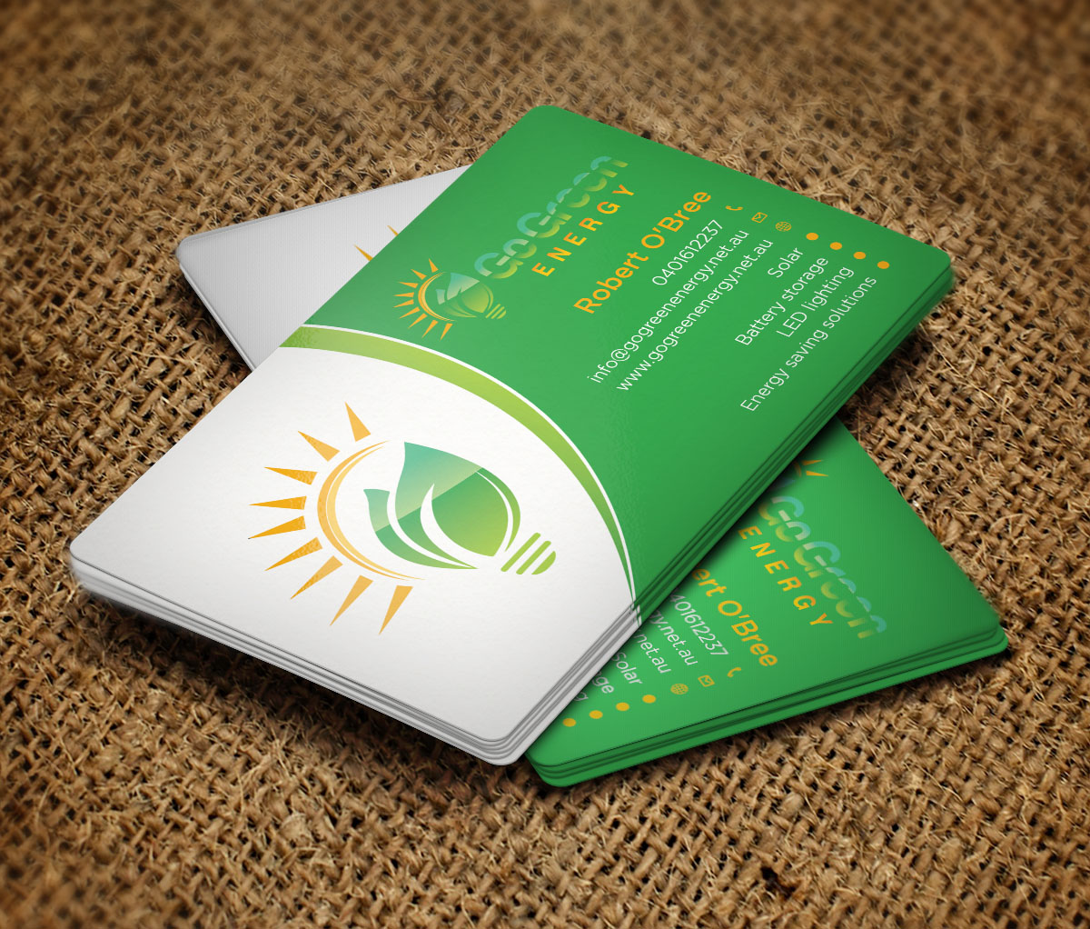 Business Card Design by Verified artistry (Design garden) for this project | Design #11792143