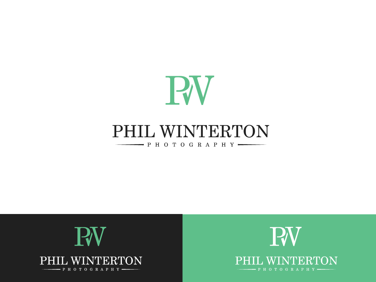 Logo Design by Atec for Phil Winterton Photography | Design #11778127