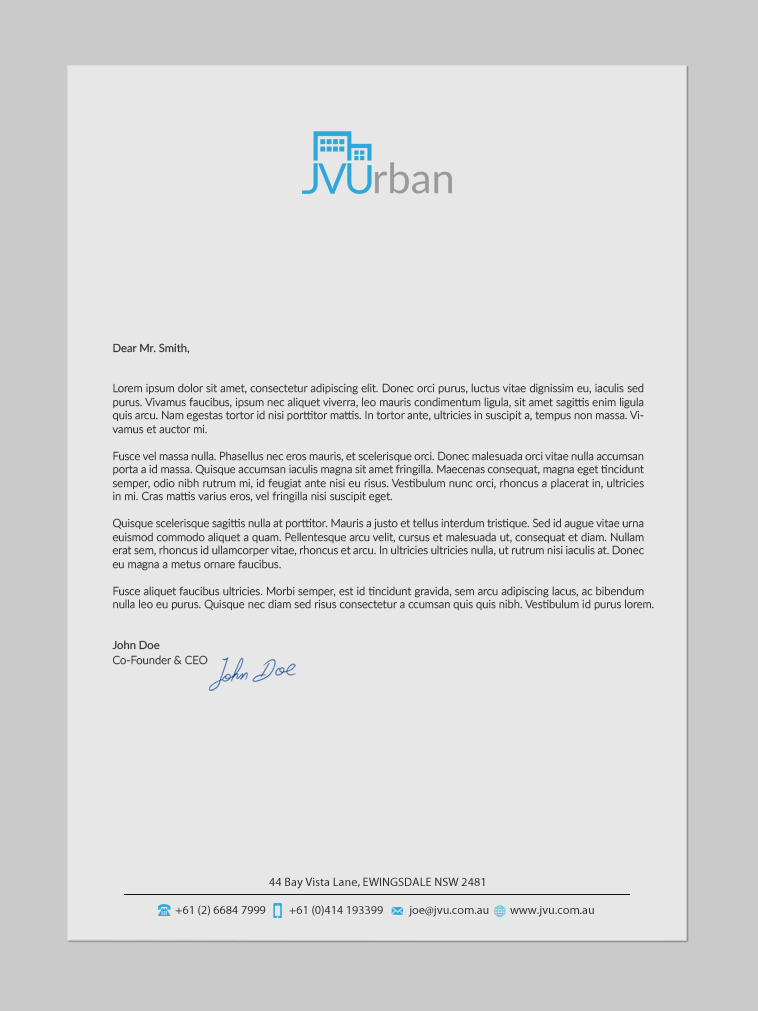 Stationery Design by chandrayaan.creative for this project | Design #11792050