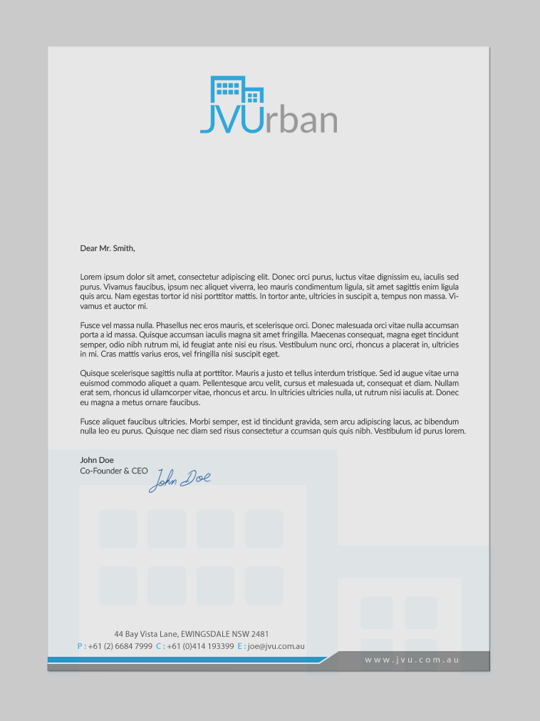 Stationery Design by chandrayaan.creative for this project | Design #11792061