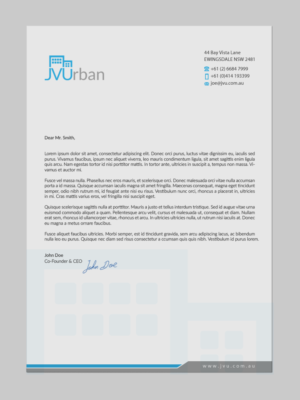 Stationery Design by chandrayaan.creative for this project | Design: #11792062