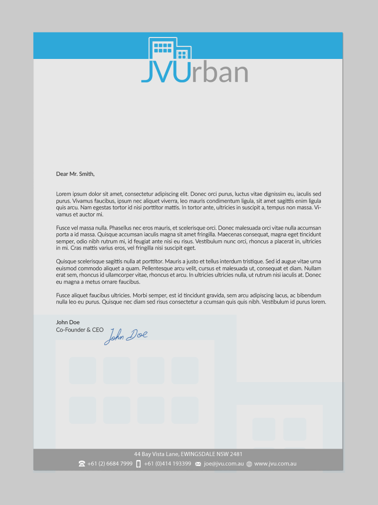 Stationery Design by chandrayaan.creative for this project | Design #11792063