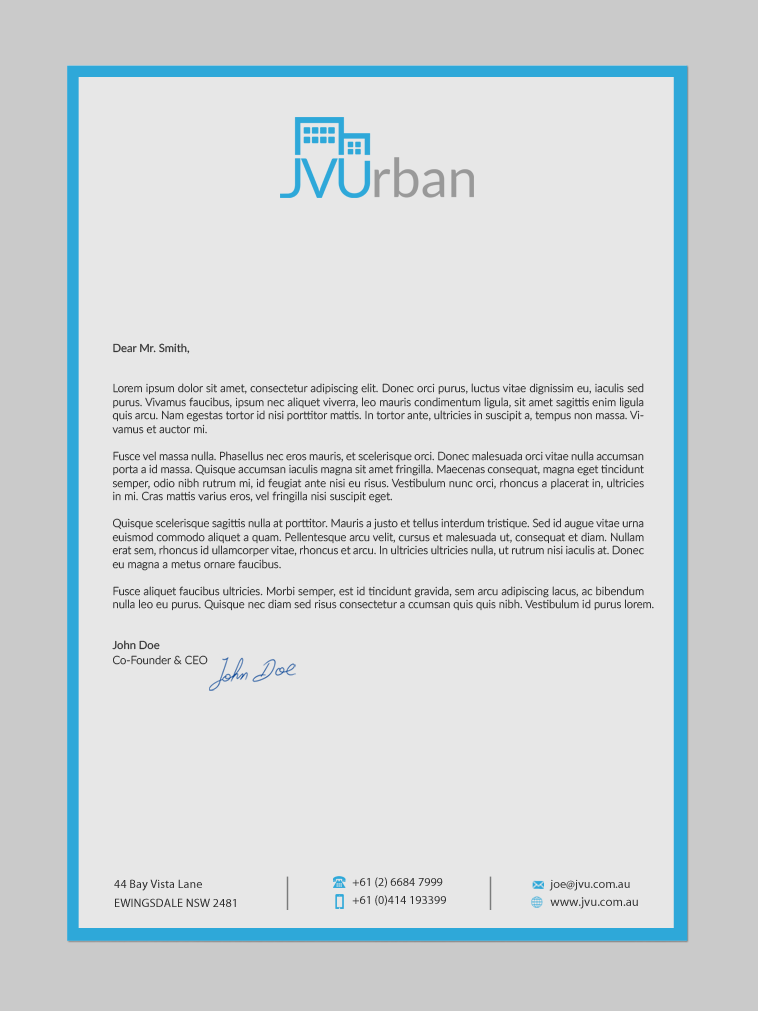 Stationery Design by chandrayaan.creative for this project | Design #11792069