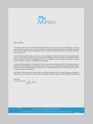 Stationery Design by chandrayaan.creative for this project | Design: #11792072