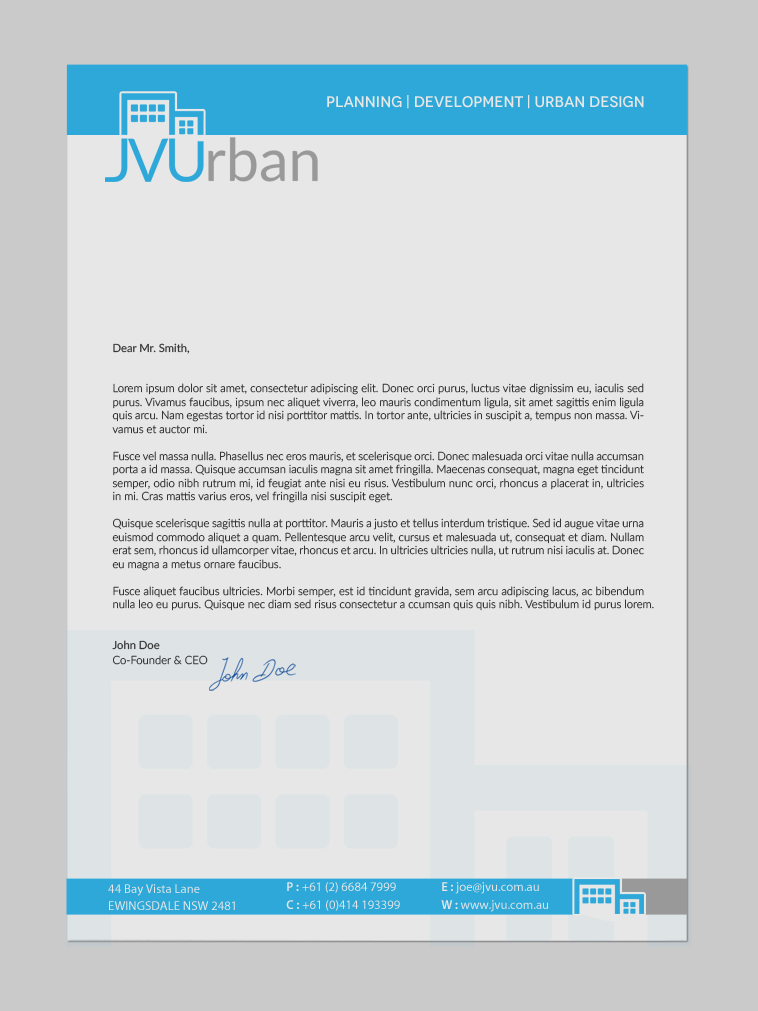 Stationery Design by chandrayaan.creative for this project | Design #12030340