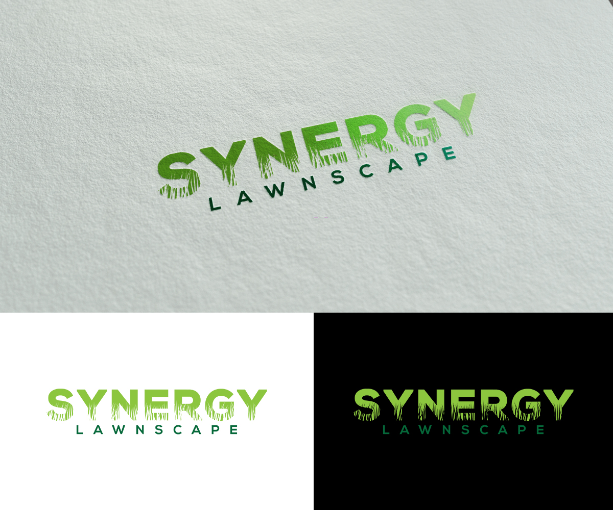 Diseño de Logo por Your_Design para Synergy Lawnscape, LLC | Diseño #11776488
