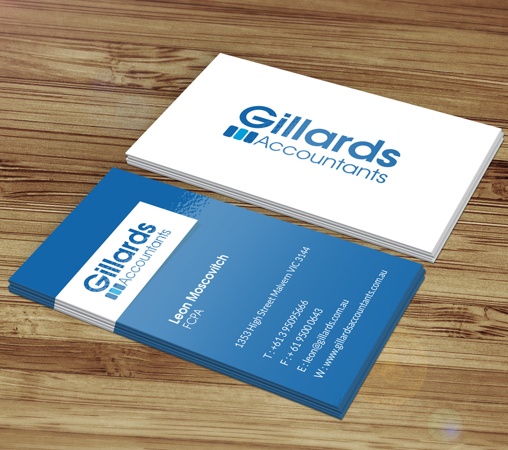 Stationery Design by Anooshaa Kachhia for Gillards Pty Ltd | Design #11810880