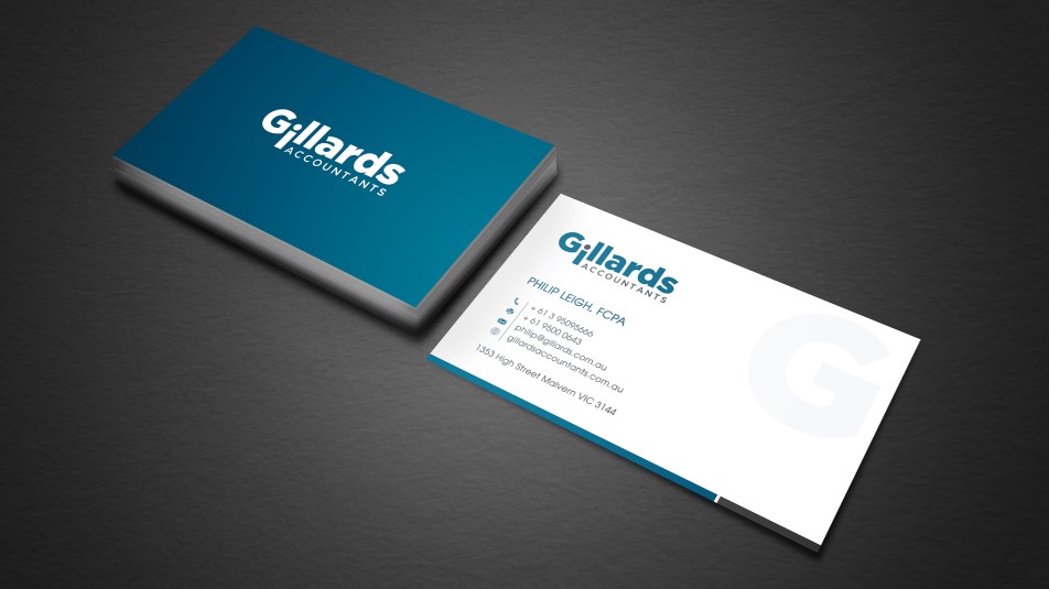 Stationery Design by Sarah Mathews for Gillards Pty Ltd | Design #11803400