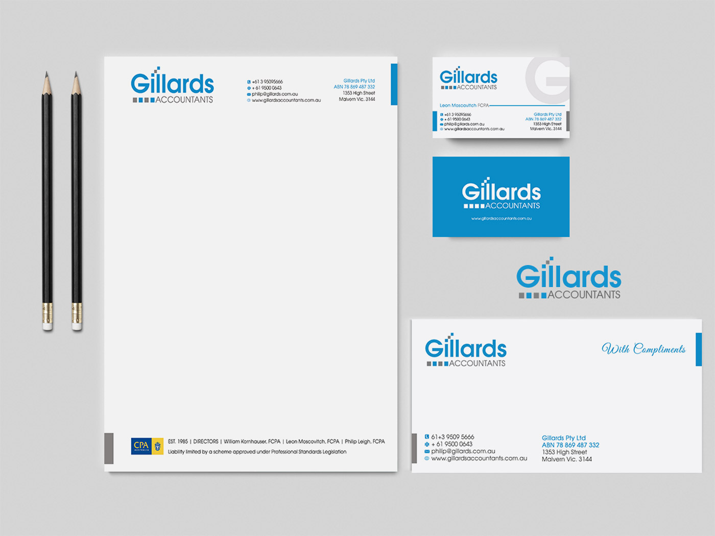 Stationery Design by Designs 2019 for Gillards Pty Ltd | Design #11847755