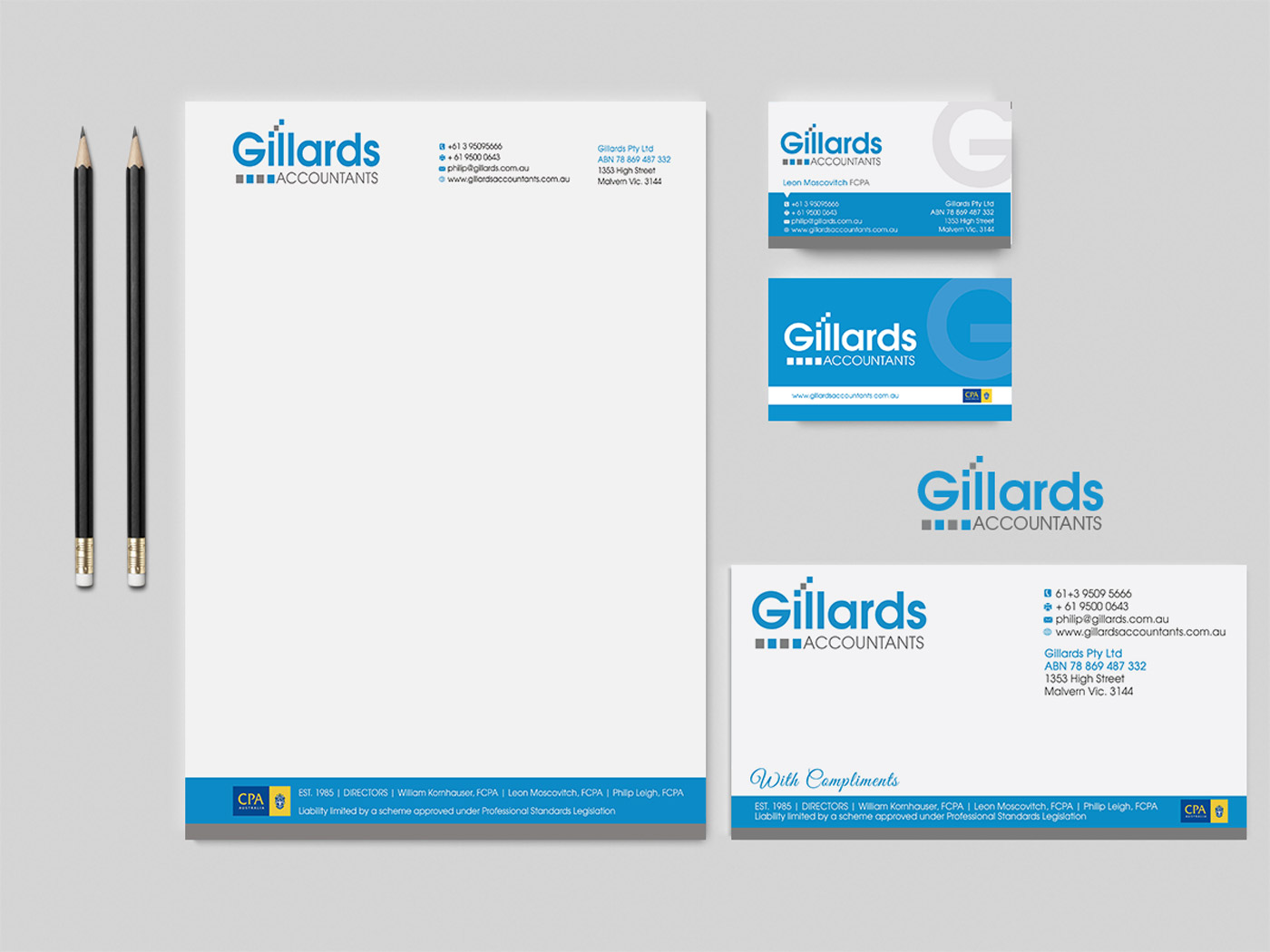 Design de Papeterie par Designs 2019 pour Gillards Pty Ltd | Design #11849194