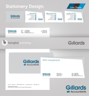 Schreibwaren-Design von Ninjuku Studio für Gillards Pty Ltd | Design: #11842332