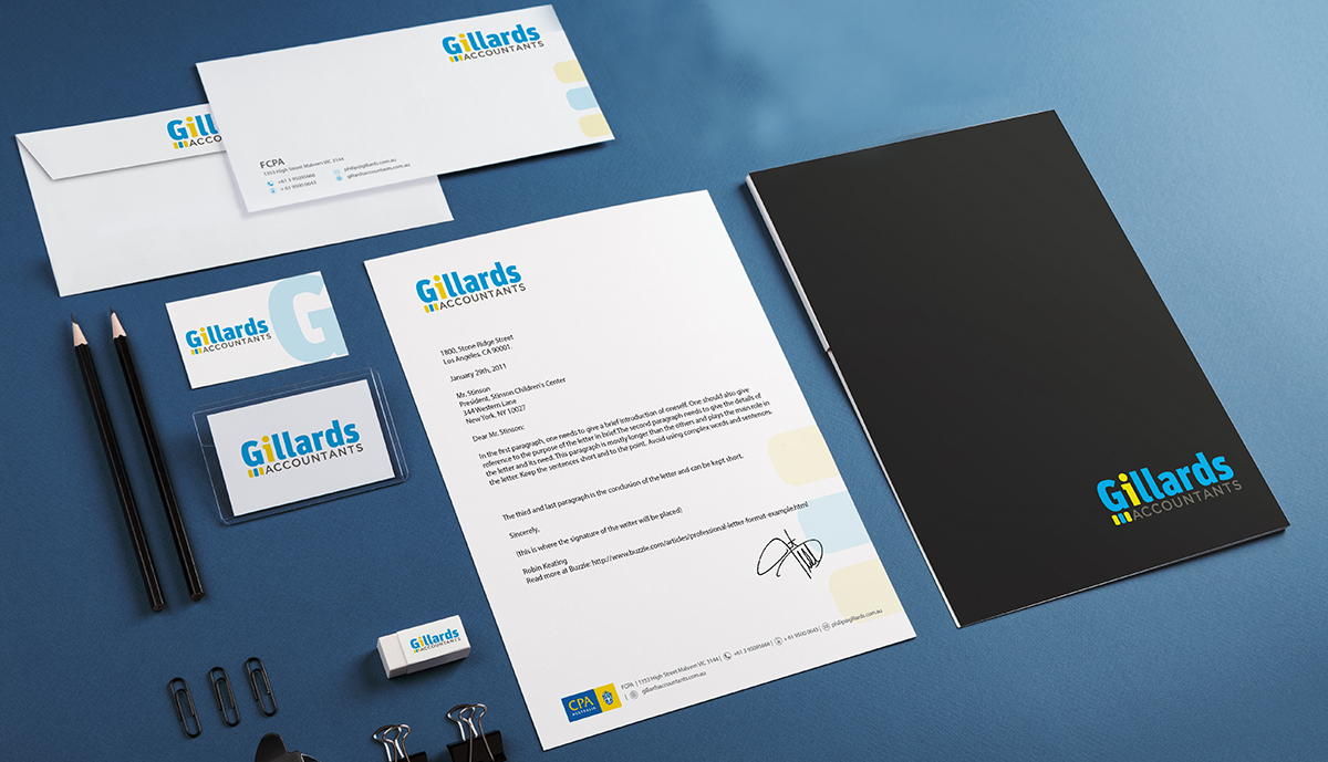 Stationery Design by nafizrahat for Gillards Pty Ltd | Design #11794418