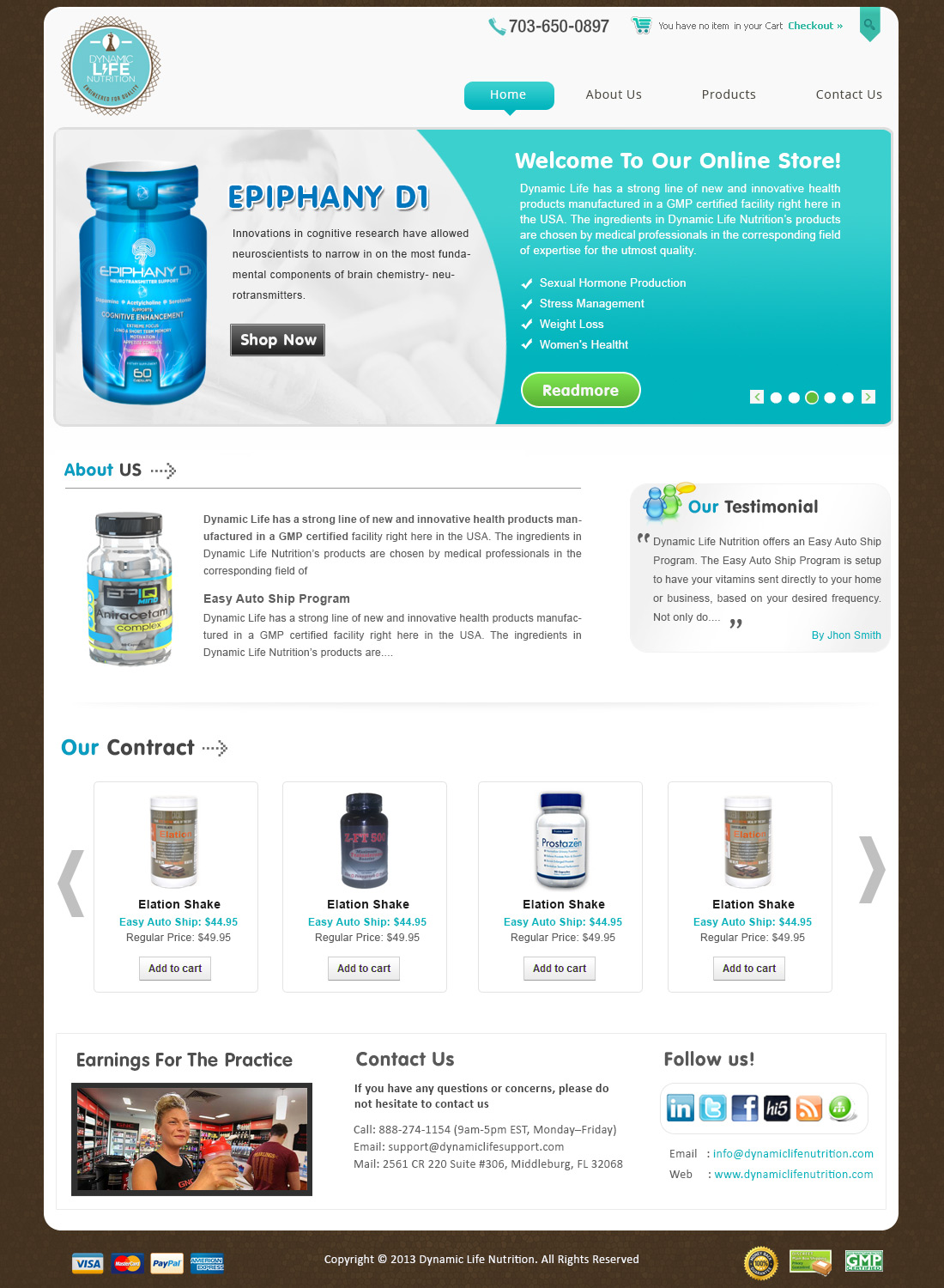 Landing Page Design by webxvision for Live Well Marketing LLC | Design #2396464