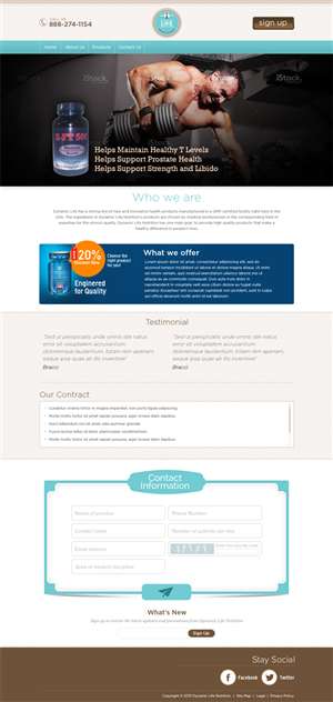 Landing Page Design by ShreejiAkshar