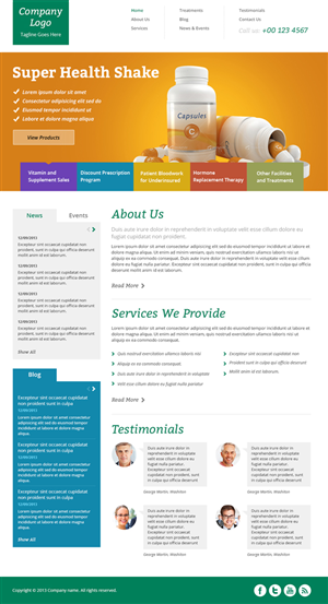 Landing Page Design by ESolz Technologies