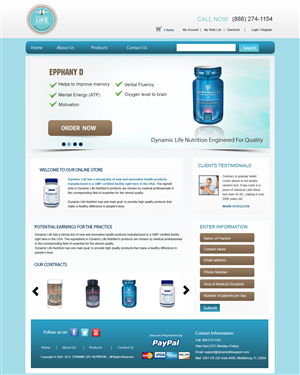 Landing Page Design by Creative X Designs for Live Well Marketing LLC | Design: #2422737