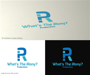 Logo Design by Anthony for What's The iRony? Productions | Design #2403889