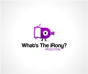 Logo Design by Edu Morente for What's The iRony? Productions | Design #2374975