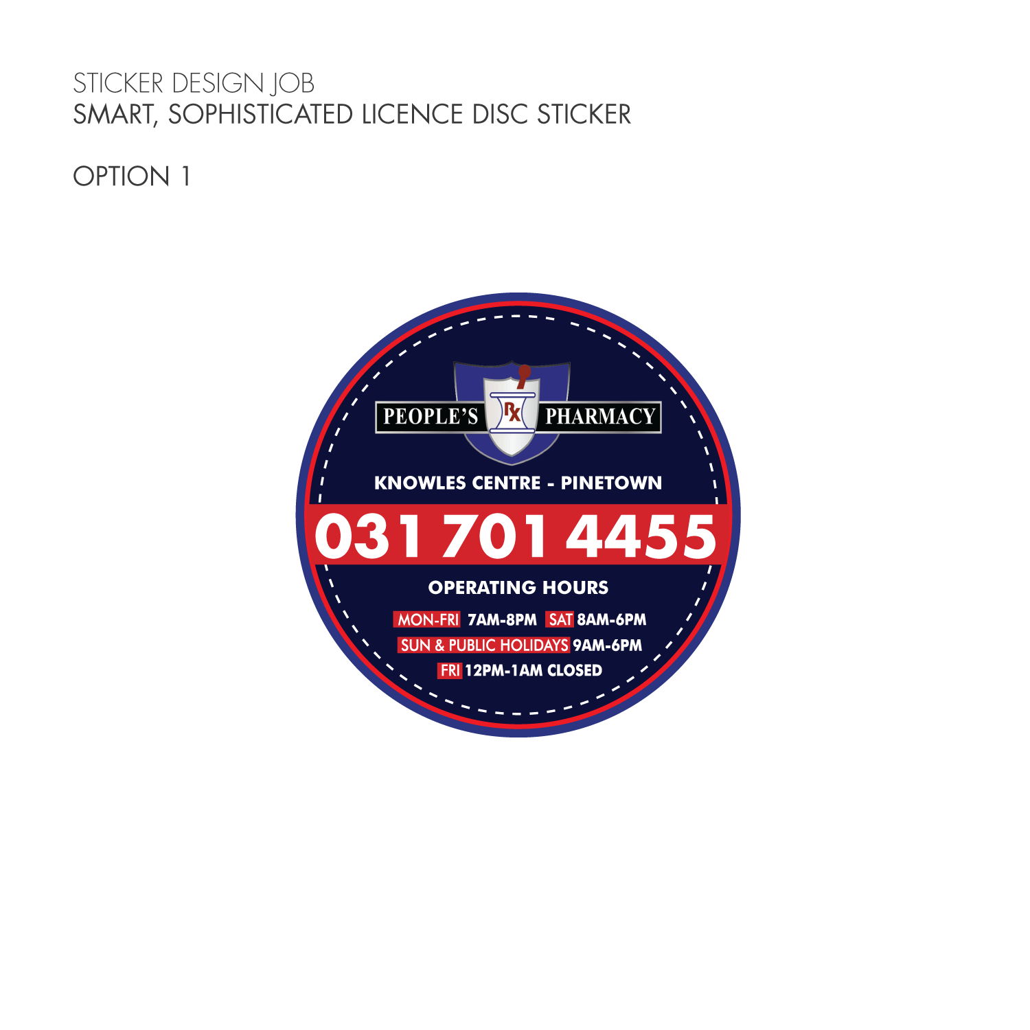 Sticker Design by O'ra for this project | Design #11836392